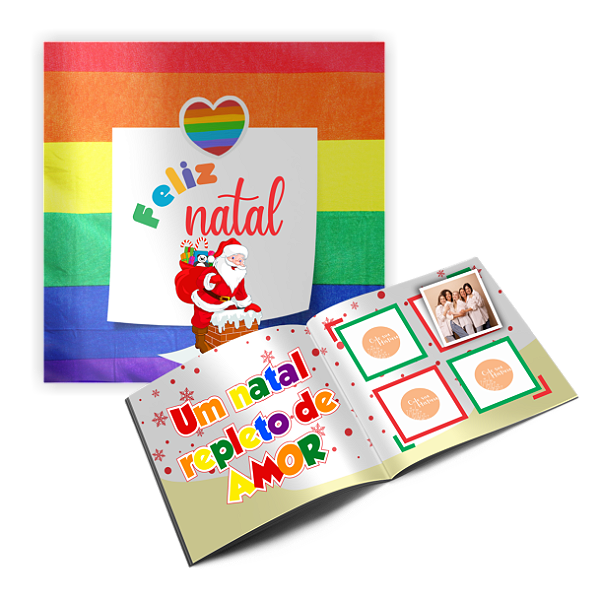 Álbum de figurinhas natal