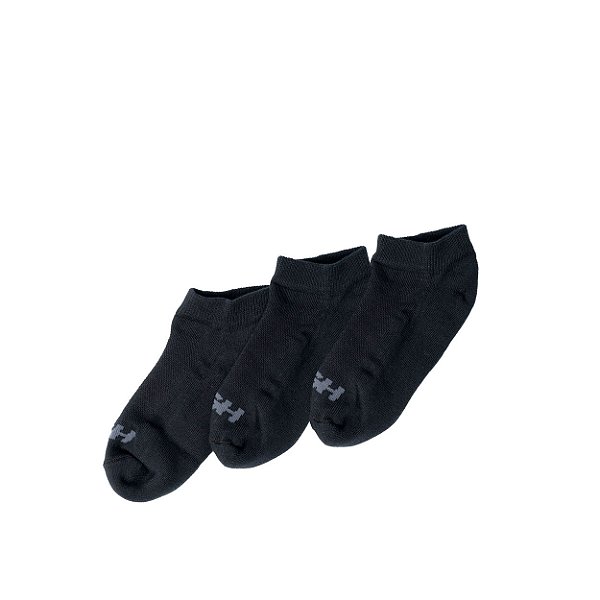 Meias High Sport Logo Black