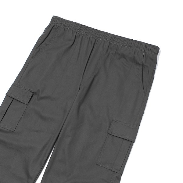 Calça Cargo Overstreets Cinza Chumbo