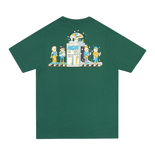 Camiseta High Factory Night Green