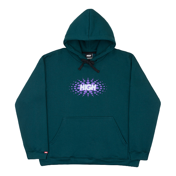 Moletom High Club Logo Night Green