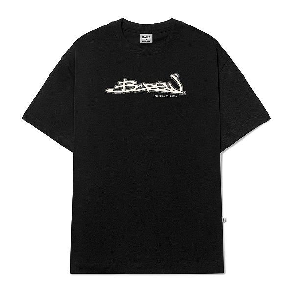 Camiseta Barra ‘’Signature Logo’’ Preta