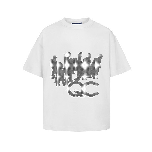 Camiseta Quadro Creations Line Dots Off White