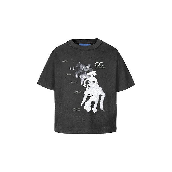 Baby Tee Quadro Creations Foam Lif Cinza