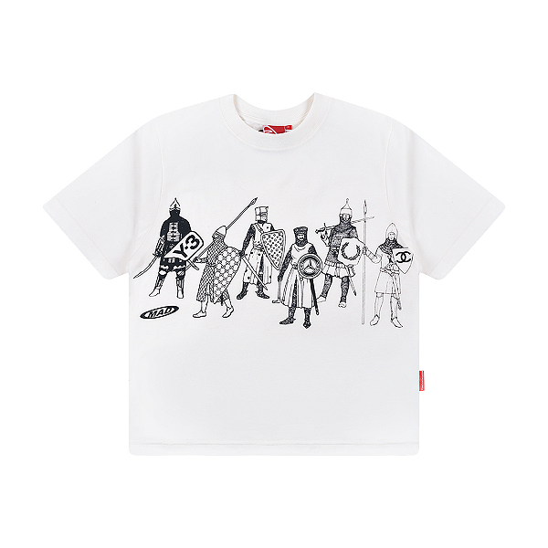 Camiseta Mad Guerreiros de Grife Branca