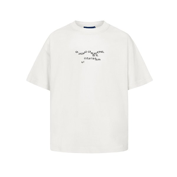 Camiseta Quadro Creations Desfragmentado Off White