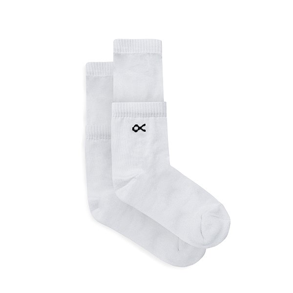 Meias Quadro Creations Mesh Branca