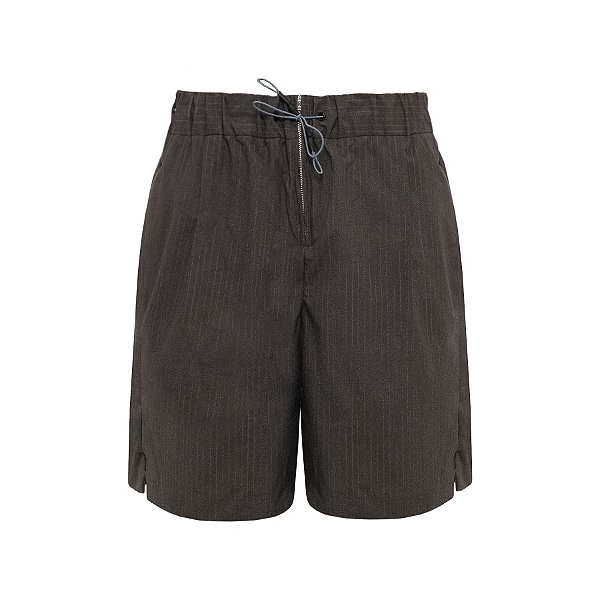 Shorts Quadro Creations Rotas Marrom