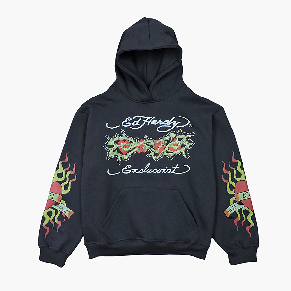 Moletom Exclusiviist 1OF1 x Ed Hardy "Protected Hearts"