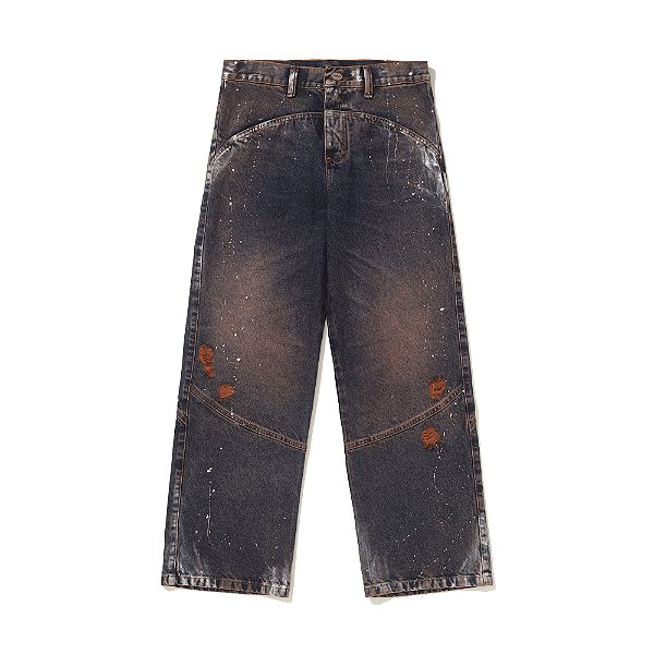 Calça Jeans Elo "PAINTING DAY" Cinza
