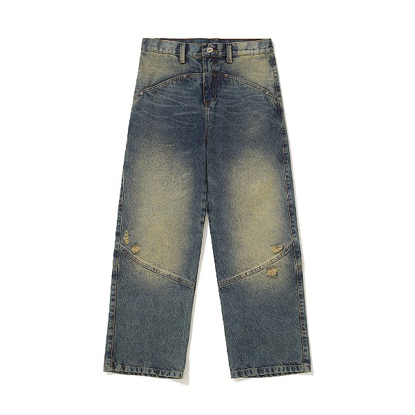 Calça Jeans Elo "PAINTING DAY" Verde