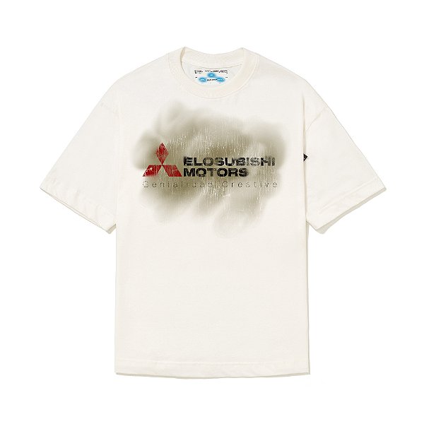 Camiseta Elo OVER "ELOSUBISHI" Branco Off
