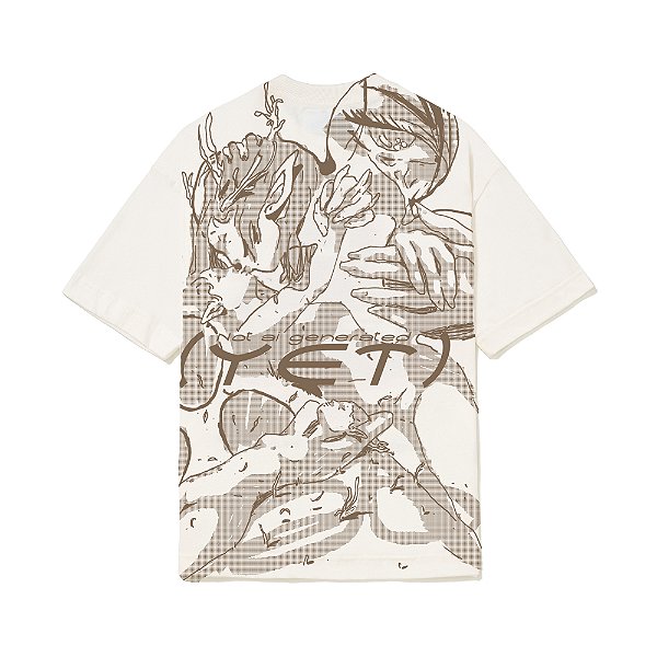 Camiseta Elo OVER "YET" Branco Off