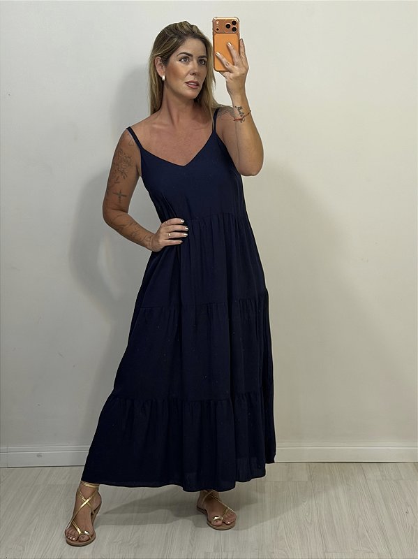 VESTIDO ISIS AZUL MARINHO (AR25-013)