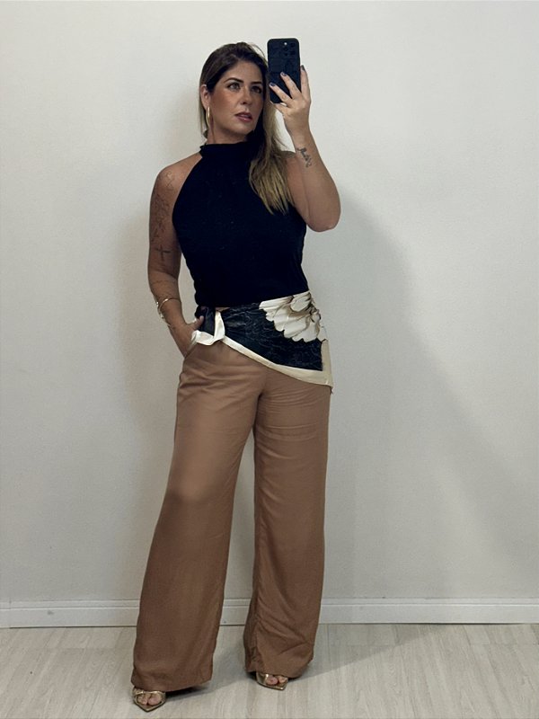 PANTALONA RENATA MARROM (AR25-0122)