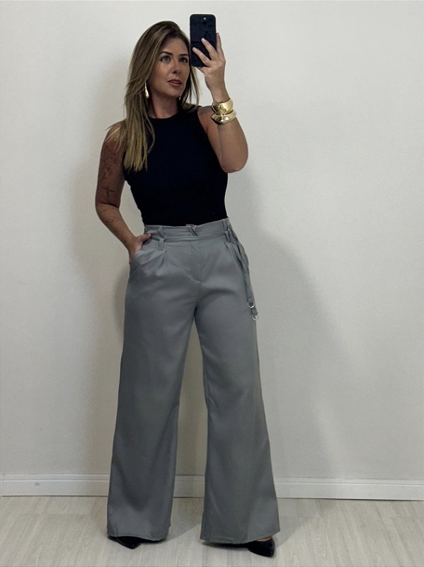 PANTALONA LETICIA CINZA (AR25-0221)