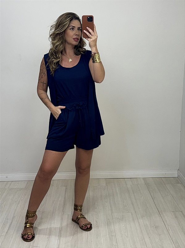 TRIJUNTO ELEONORA  AZUL MARINHO (AR25-1454)