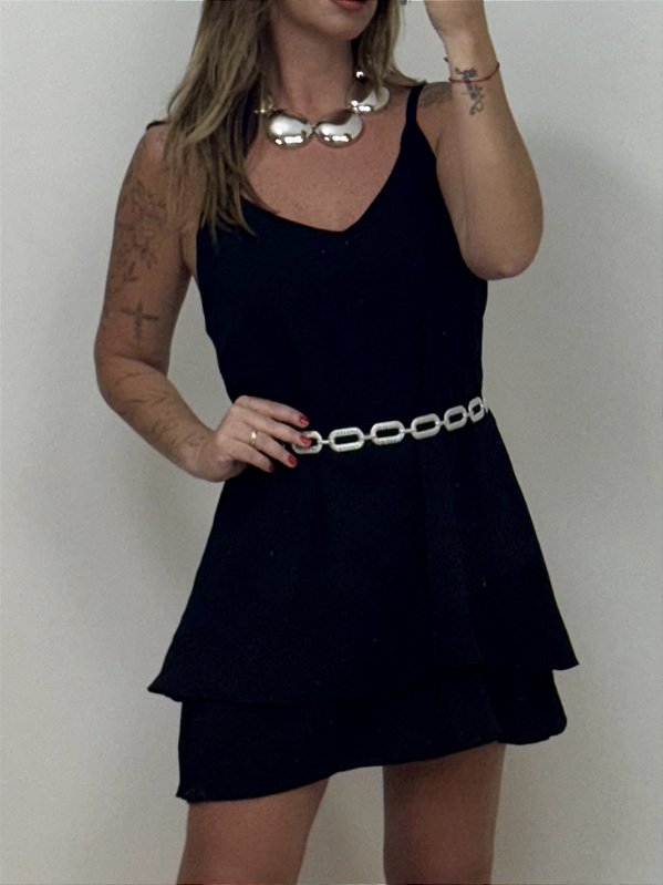 VESTIDO SABRINA PRETO (AR25-1469)