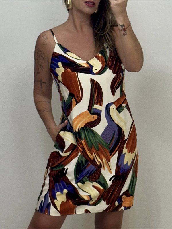 VESTIDO YARA AVES (AR25-1499)