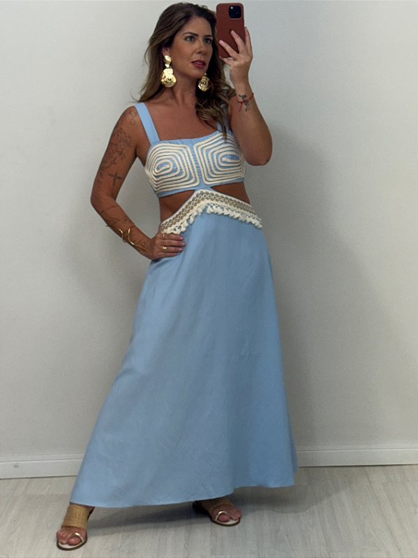 VESTIDO ALICE AZUL (AR25-1695)