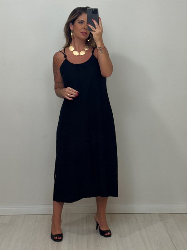 VESTIDO MARIAH PRETO (AR25-1806)