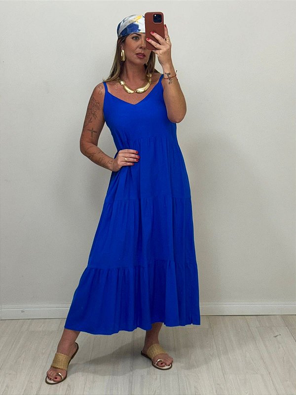 VESTIDO ISIS AZUL BIC (AR25-2085)