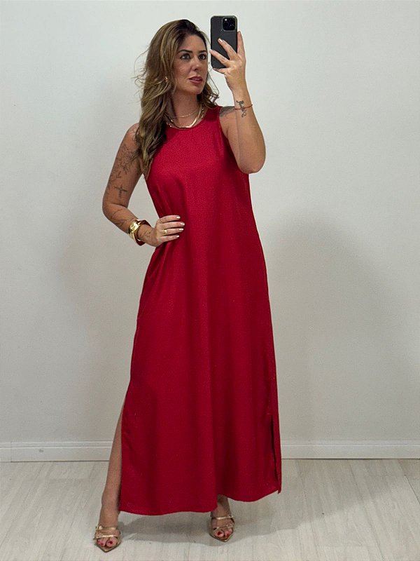 VESTIDO VALENTINA VERMELHO (AR25-2285)