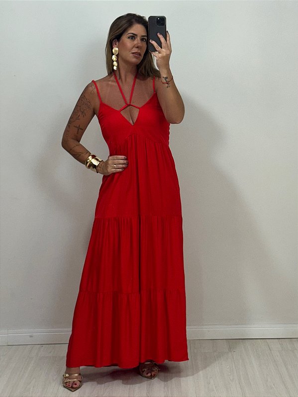 VESTIDO MONICA VERMELHO (AR25-2018)