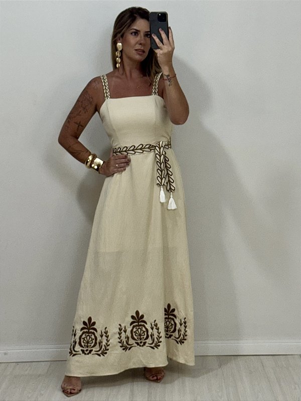 VESTIDO OLIVIA NUDE (AR25-2340)