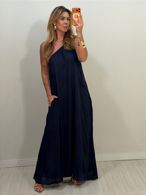 VESTIDO SUELEN AZUL MARINHO (AR26-452)