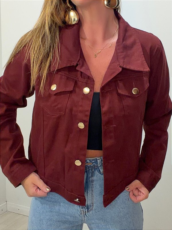 JAQUETA BRIM VINHO (AR26-486)