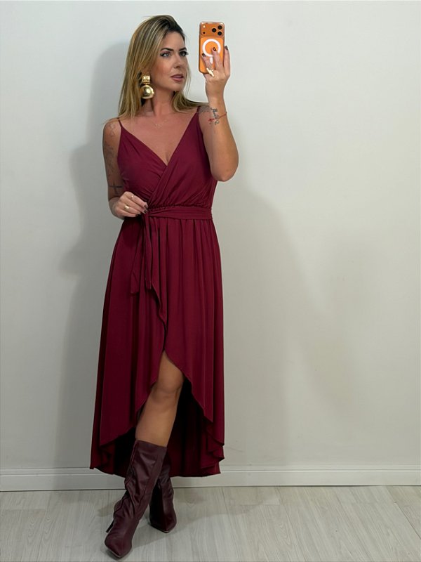 VESTIDO BIANCA VINHO (AR26-325)