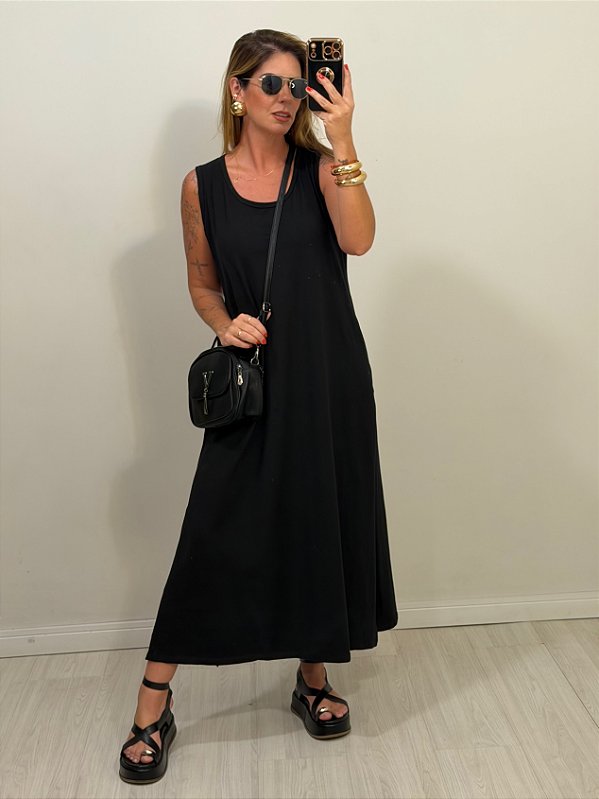 VESTIDO FLORA PRETO (AR26-548)