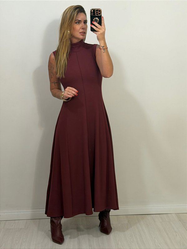 VESTIDO LARISSA MARSALA (AR26-586)