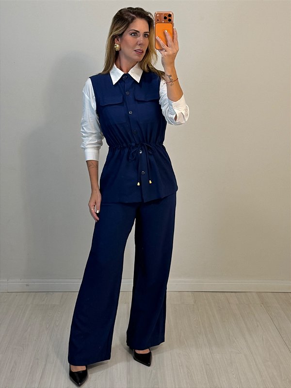 CONJUNTO CHARLOTE AZUL MARINHO (AR26-613)