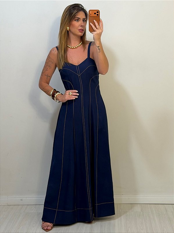 VESTIDO LIZ AZUL MARINHO (AR26-1012)