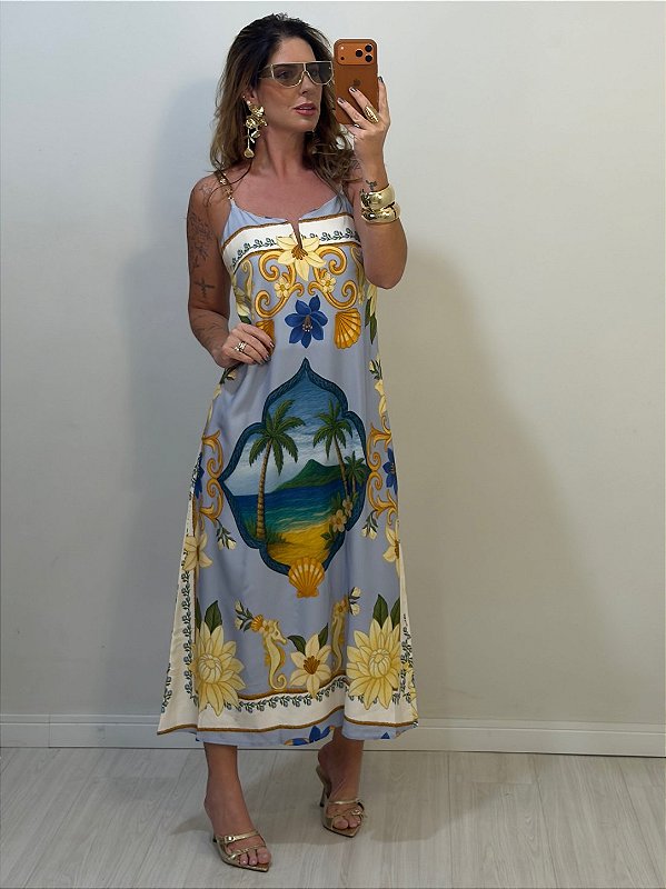 VESTIDO VANESSA AZUL CLARO (AR26-1353)