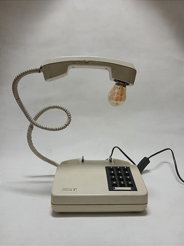 Luminária Retrô Telefone Ericsson