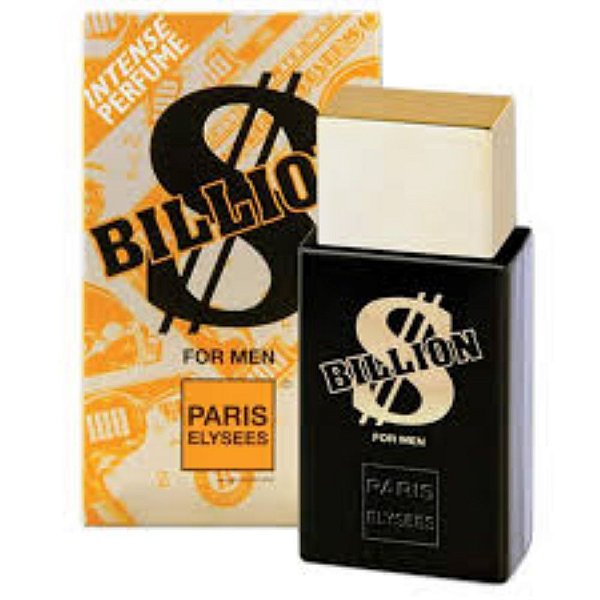 Billion For Men  100ml EDP Masculino  PARIS ELYSEES