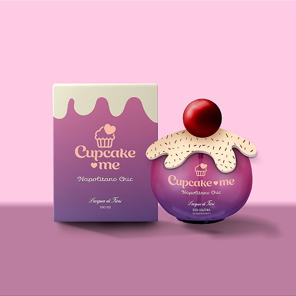 Perfume Cupcake me Napolitano Chic L'acqua di Fiori