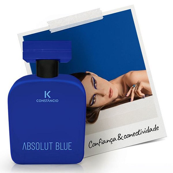 Absolut  Blue Deo Colônia Kconstâncio