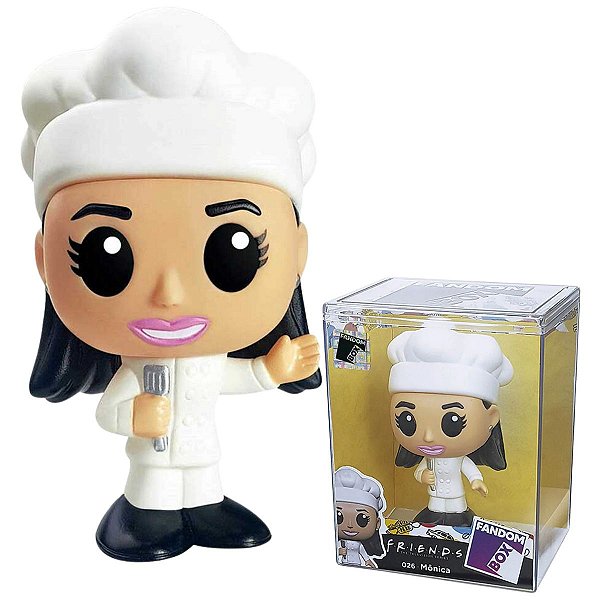 Boneco Monica Fandom Box Série Friends Colecionável Lider