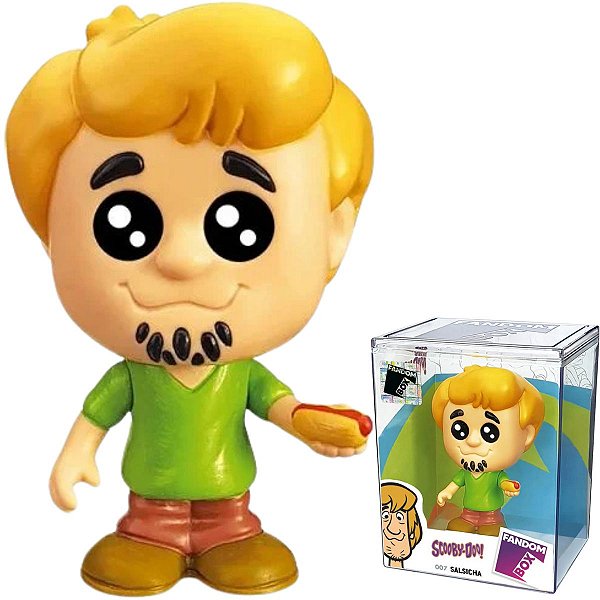 Boneco Salsicha Fandom Box Scooby - Dooh Colecionável Lider