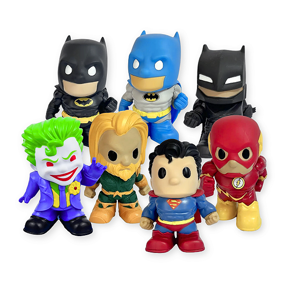 Bonecos Heróis DC Ooshies Colecionáveis 10cm