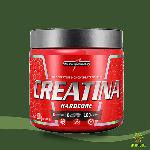 Creatina Hardcore 300g - Integralmedica