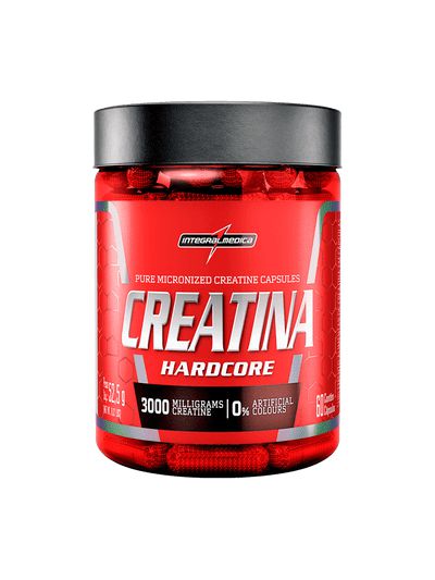 Creatina Hardcore 60 Cápsulas - Integralmedica