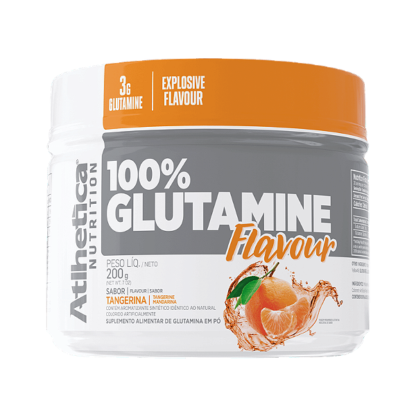 100% Glutamine Flavour 200g - Atlhetica Nutrition