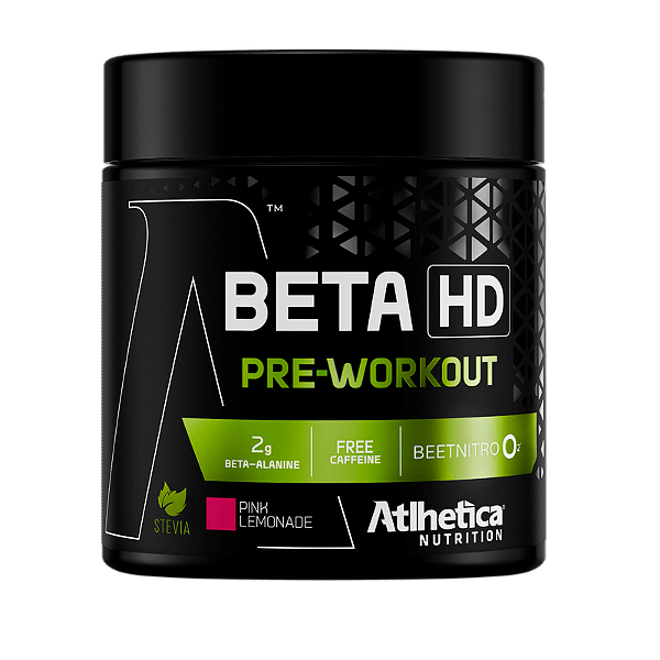 Beta HD Pre Workout W/ Stevia (240g) Pink Lemonade - Atlhetica Nutrition
