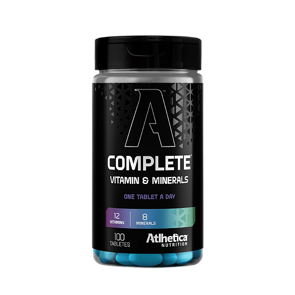 Complete Vitamina e Minerais (100 Tabletes) - Atlhetica Nutrition