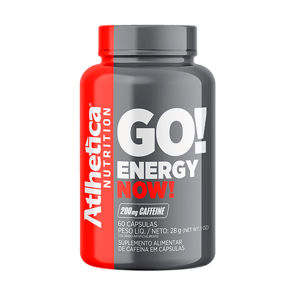 Go! Energy Now 60 Cápsulas - Atlhetica Nutrition